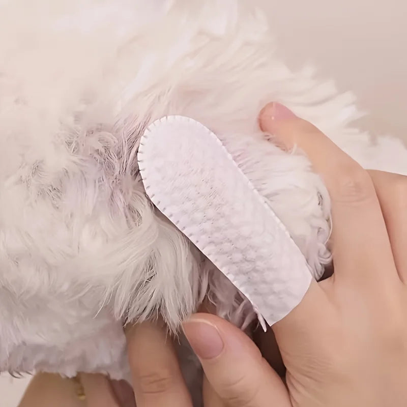Pet Cleaning Products Ear Cleaning Wipes Ear Care Fingertips Ear Mite Removal Cat and Dog Ear Cleaning Pet Products Pet Towel