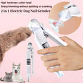2-in-1 Electric Nail Clipper and Grinder