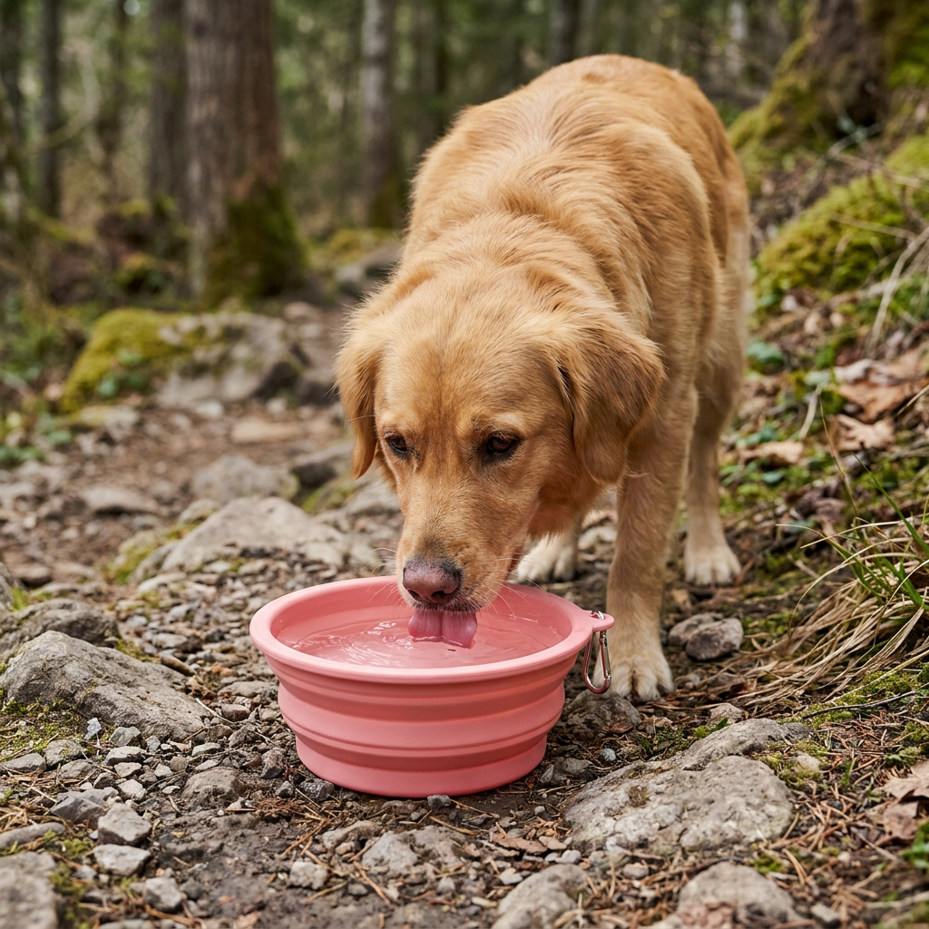 2-in-1 Travel Pet Bowl
