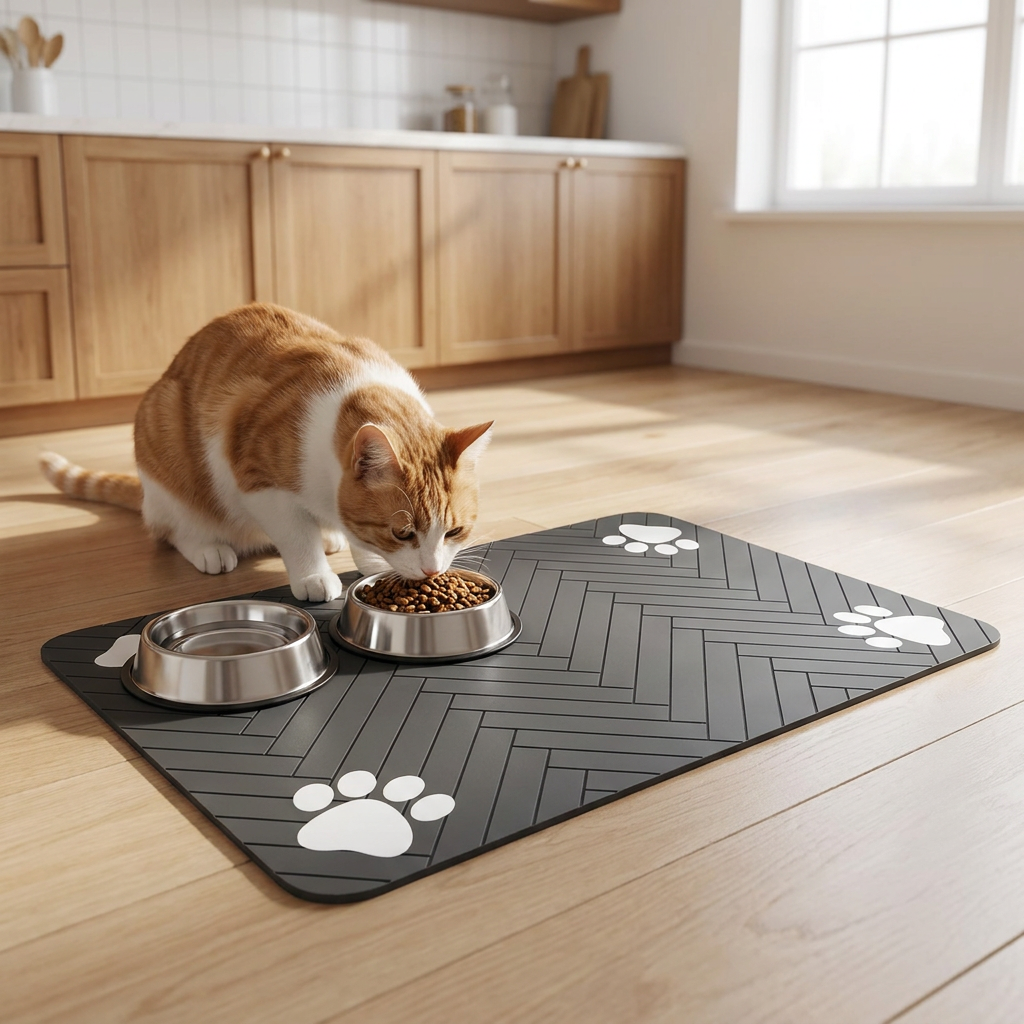 Waterproof Pet Bowl Mat