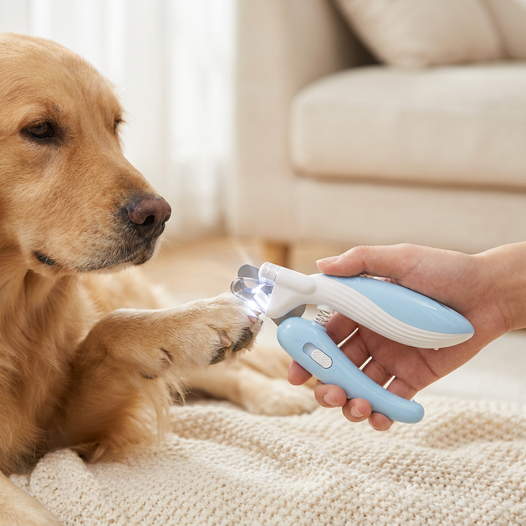 Pet Nail Clippers — LED