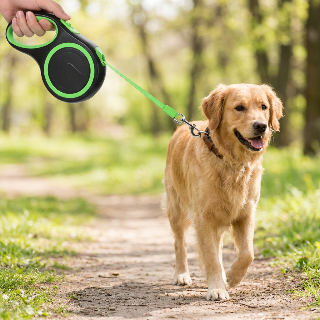 Retractable Dog Leash — up to 8 m